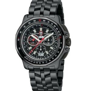 Men's Black Luminox Watch